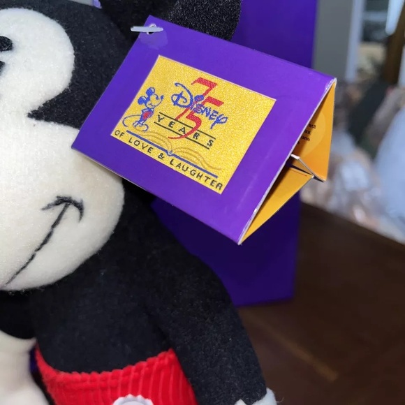 Disneyland Mickey Mouse 13" Plush Doll 75th Anniversary - Picture 5 of 6